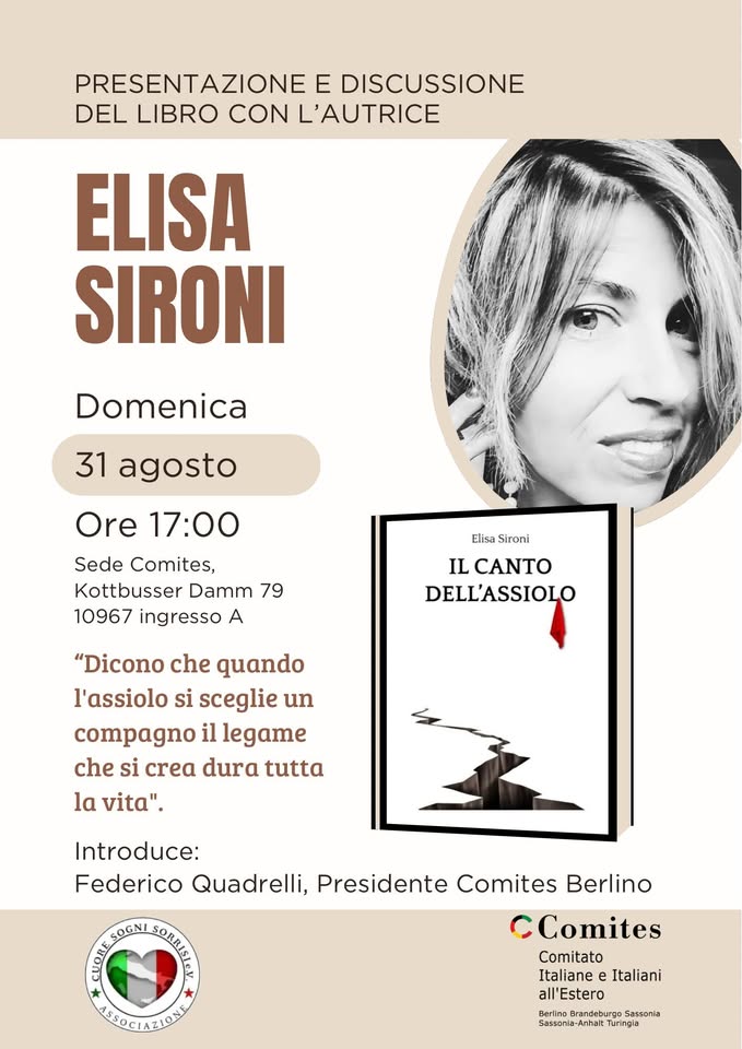 Presentazione “Il canto dell’assiolo” E. Sironi