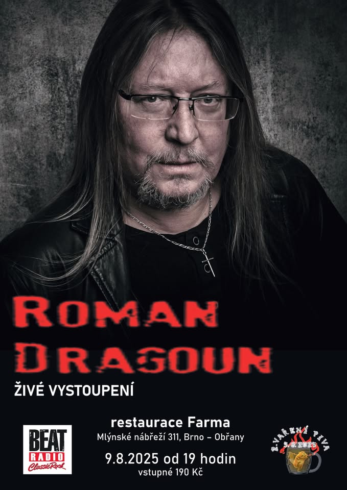 Roman Dragoun živě na Farmě v Obřanech