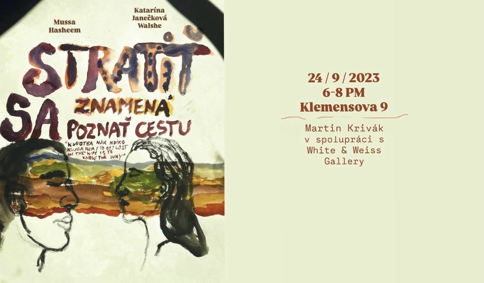 POP UP VÝSTAVA | Katarína Janečková Walshe a Mussa Hasheem