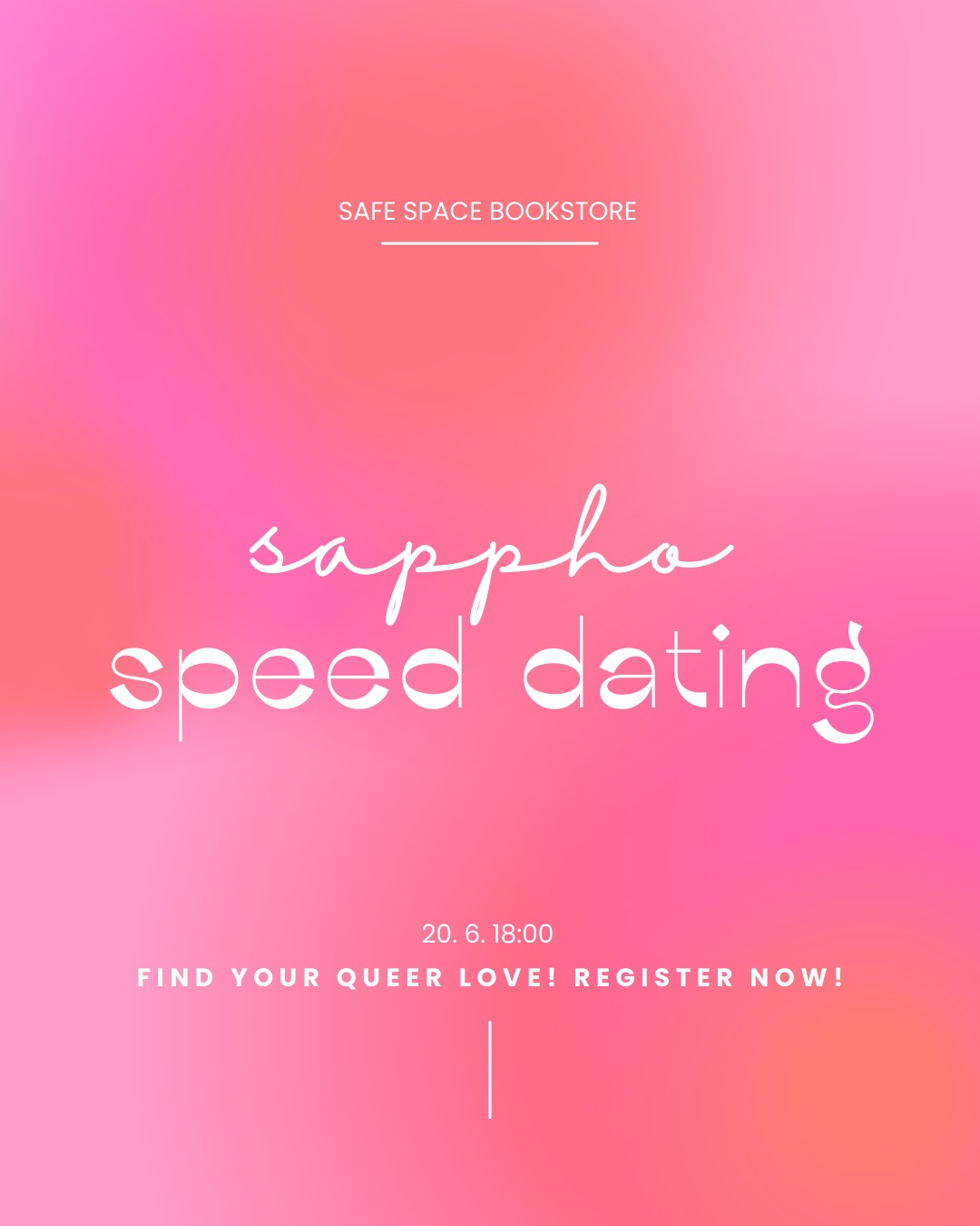 Sappho speed dating in Safe space