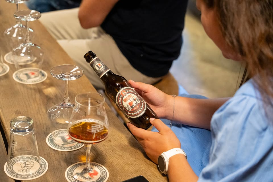 Tour durch die Brauerei - auf Deutsch