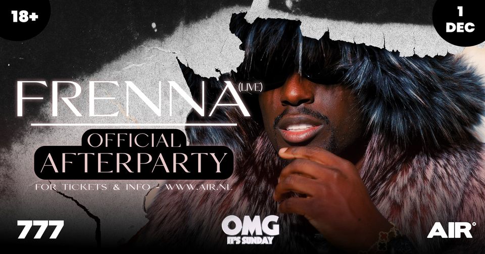 FRENNA OFFICIAL AFTERPARTY | 1 DECEMBER