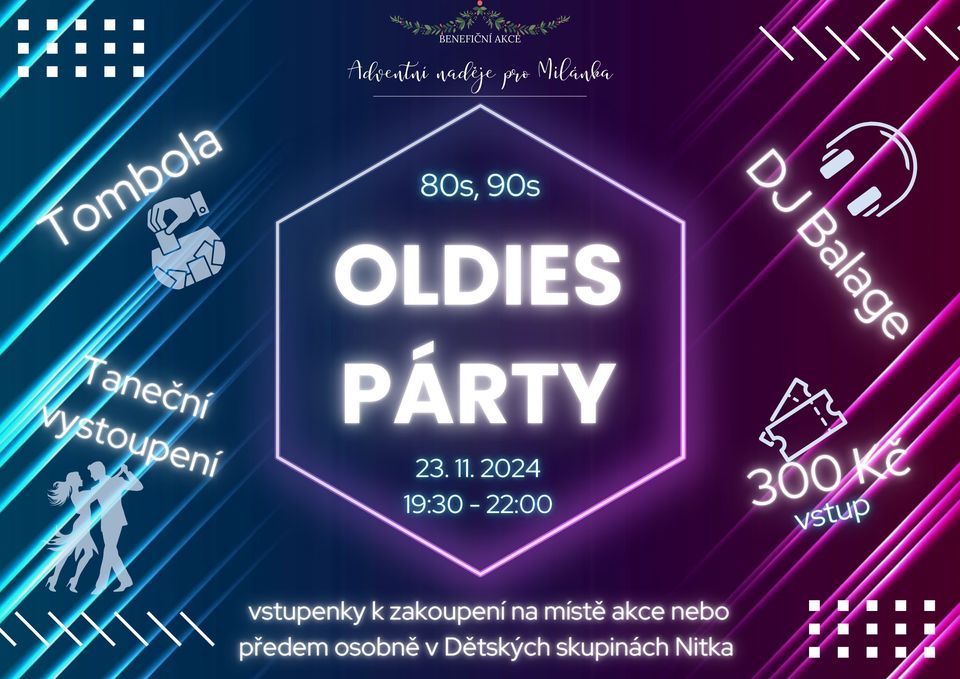 BENEFIČNÍ OLDIES PÁRTY