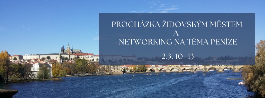 Procházka židovským městem a networking na téma peníze