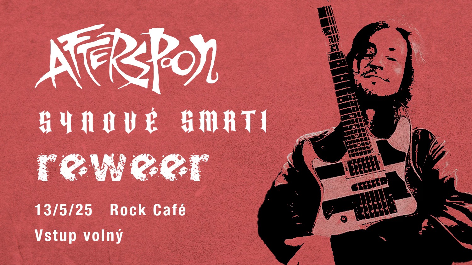 AFTERSPOON / REWEER / SYNOVÉ SMRTI -  FREE ENTRY