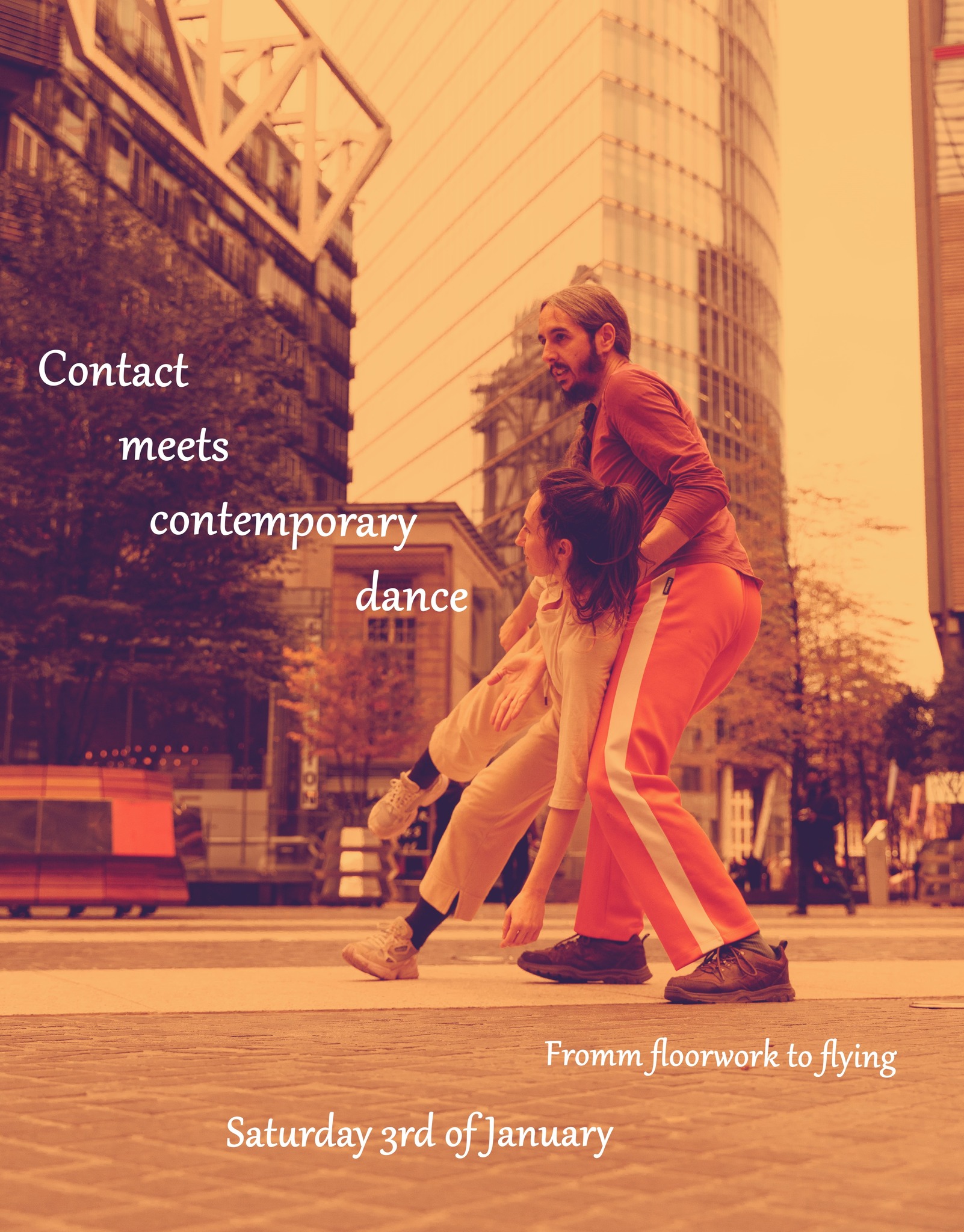 Contact meets contemporary dance