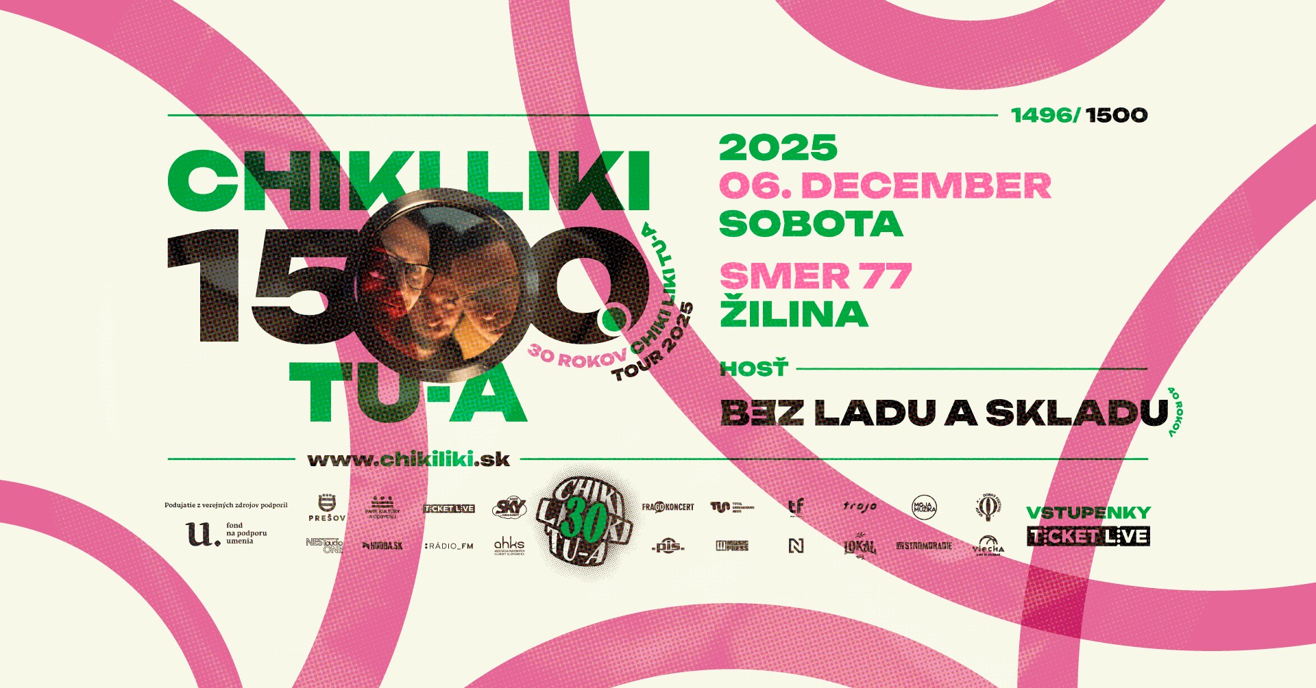 CHIKI LIKI TU-A koncert číslo 1496 / BEZ LADU A SKLADU