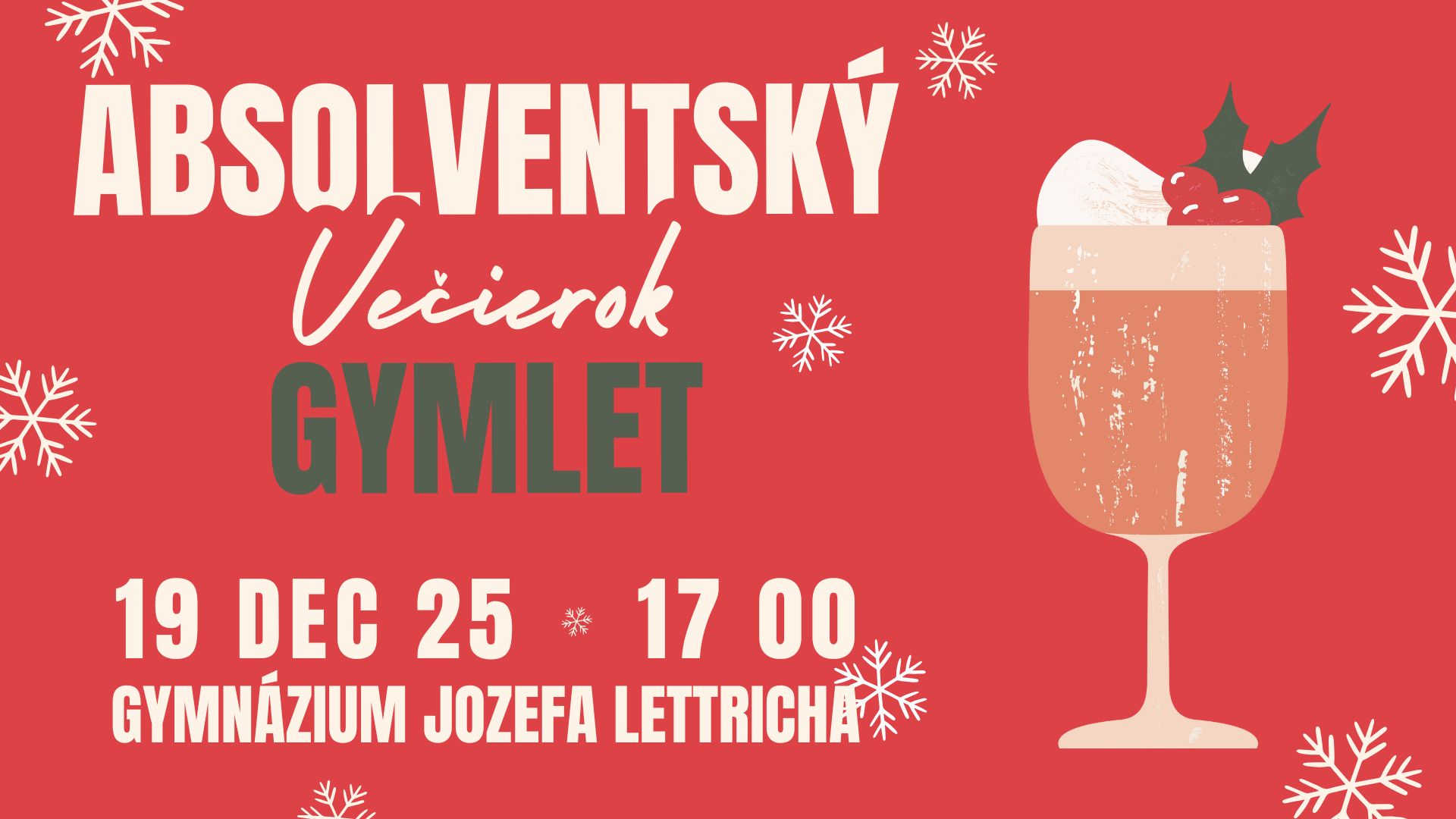 AVe Gymlet - Absolventský večierok 2025