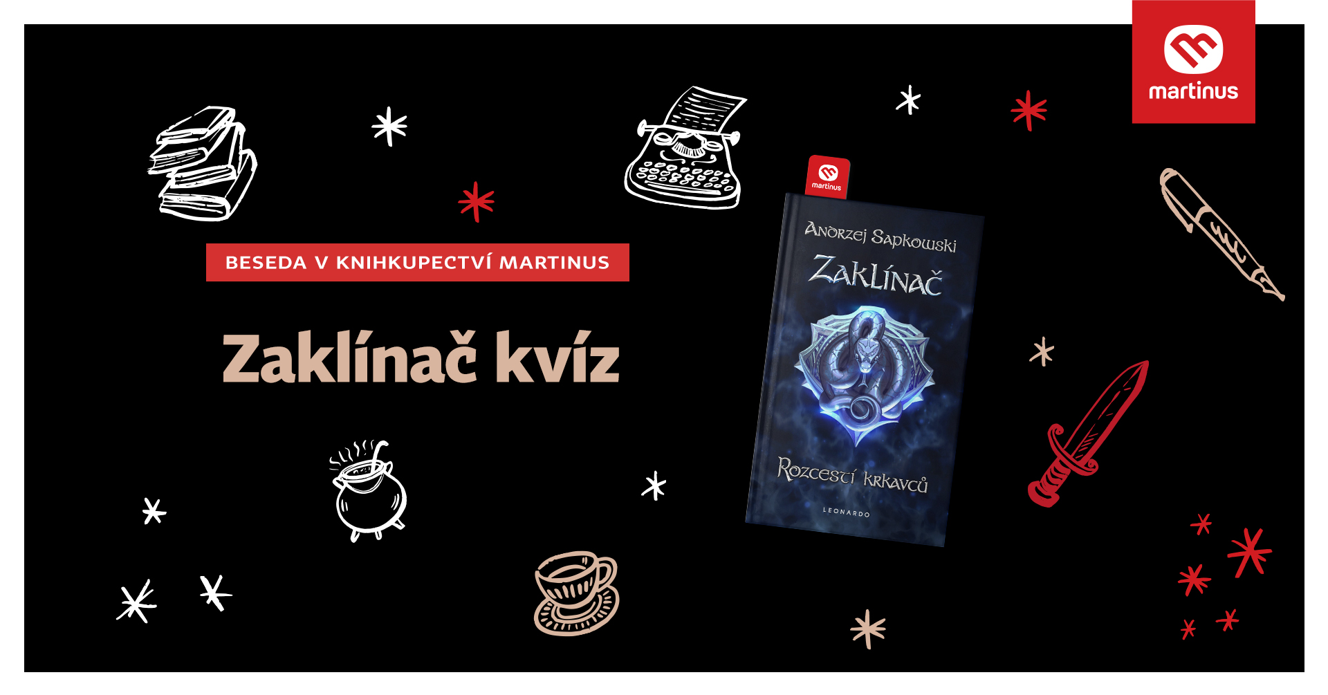 Kvíz v Martinusu: Zaklínač u příležitosti Rozcestí krkavců