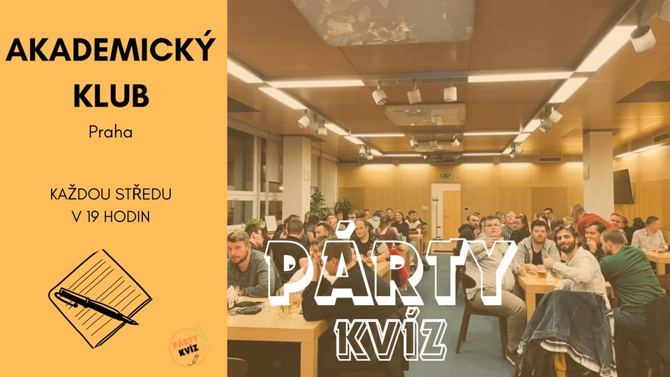 Párty Kvíz v Akademickém klubu - Praha