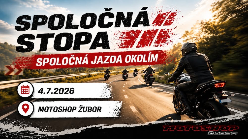 Spoločná stopa s Motoshop Žubor