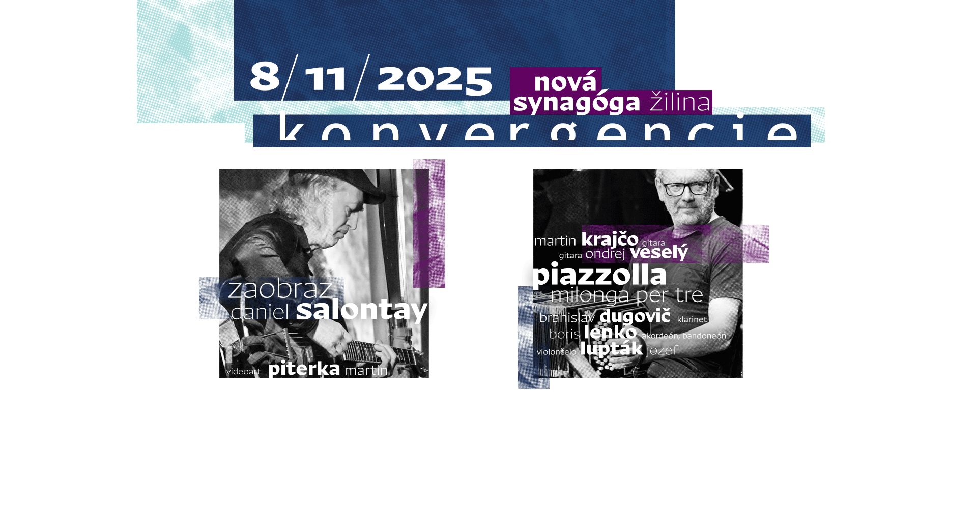 Konvergencie ŽILINA – LENKO – LUPTÁK / PIAZZOLLA: Milonga per tre / SALONTAY: Zaobraz
