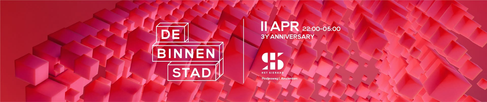 De Binnenstad 3Y anniversary | Het Sieraad