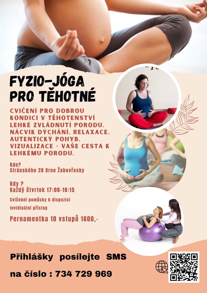 Fyzio-jóga pro těhotné Brno