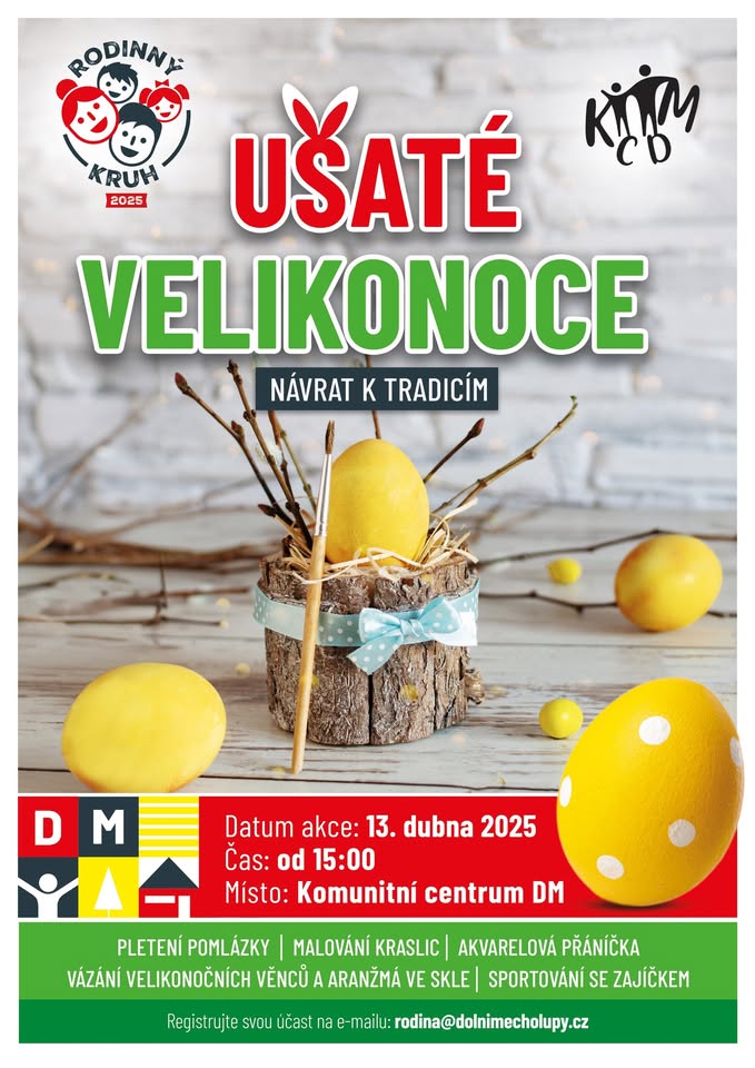 UŠATÉ VELIKONOCE