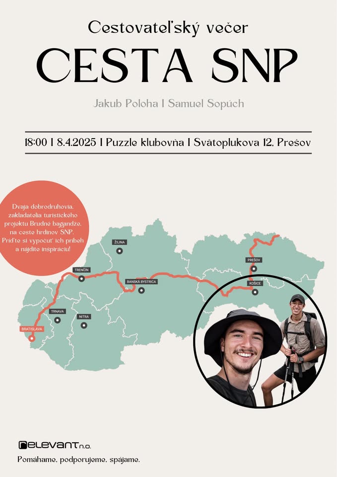 Cestovateľský večer: CESTA SNP