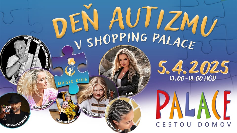 DEŇ AUTIZMU V SHOPPING PALACE