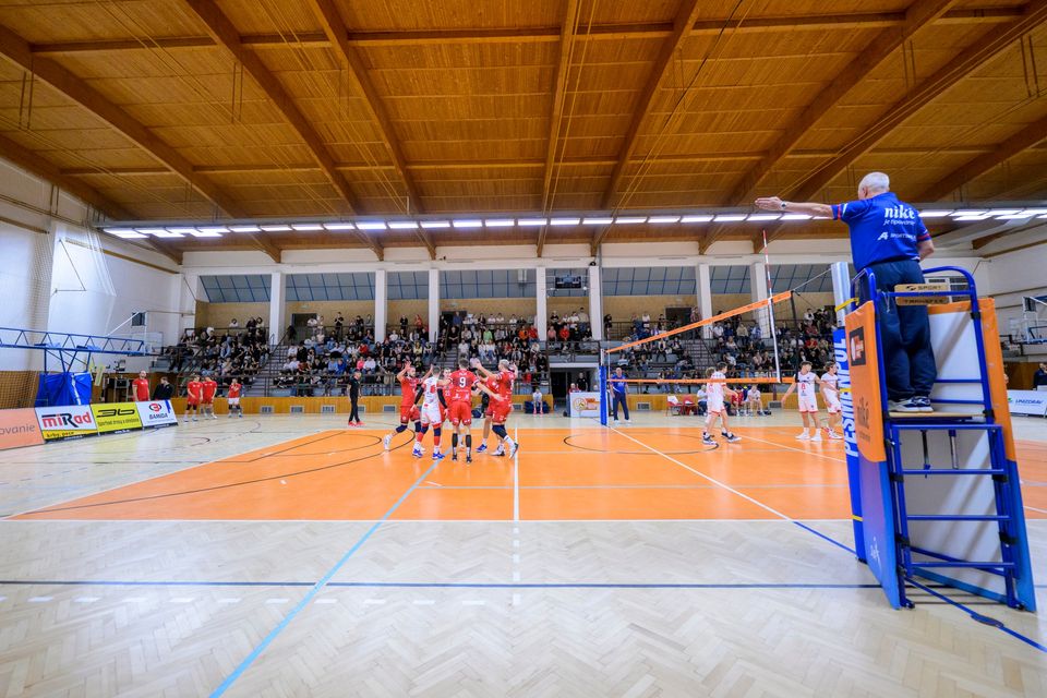 4. kolo Niké Extraligy mužov Mirad UNIPO  vs. VKP Bratislava