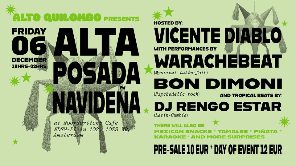 Alto Quilombo present: Alta Posada Navideña