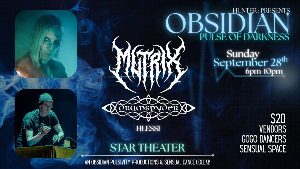 OBSIDIAN - PULSE OF DARKNESS | Mutrix | Drumspyder | Hlessi | STAR THEATER