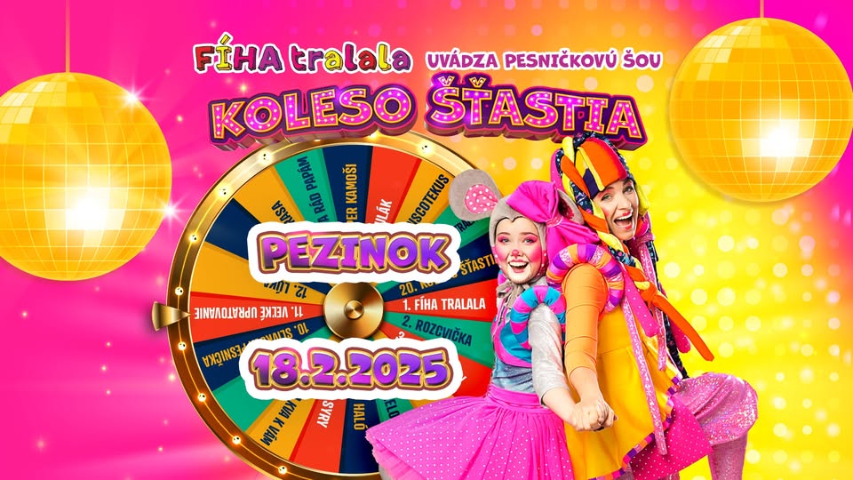 FÍHA tralala - Koleso šťastia - Pezinok