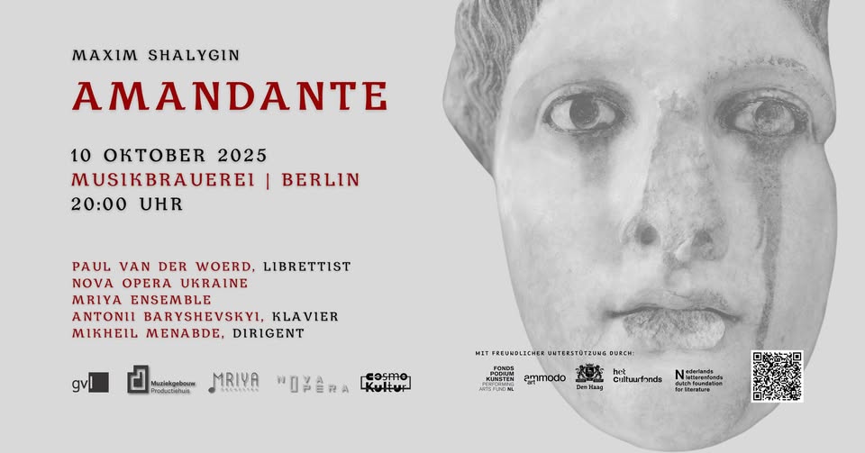 Nova Opera & Mriya Orchestra | Maxim Shalygin's Opera 'Amandante' in Berlin