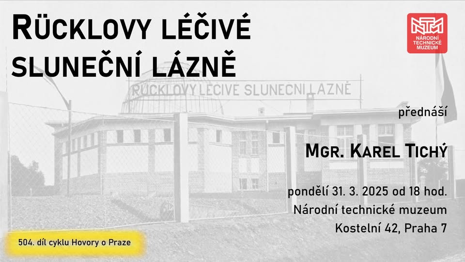 504. Hovory o Praze. Rücklovy léčivé sluneční lázně