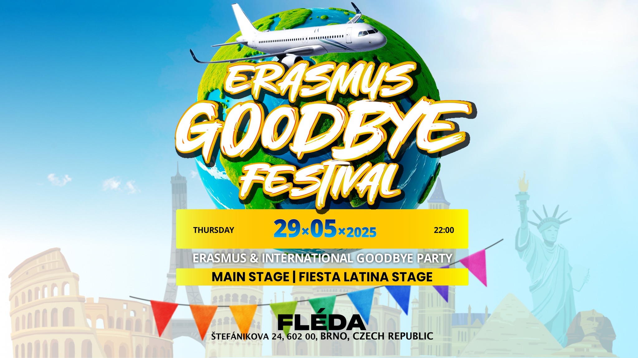 ERASMUS GOODBYE FESTIVAL 🌍🛫