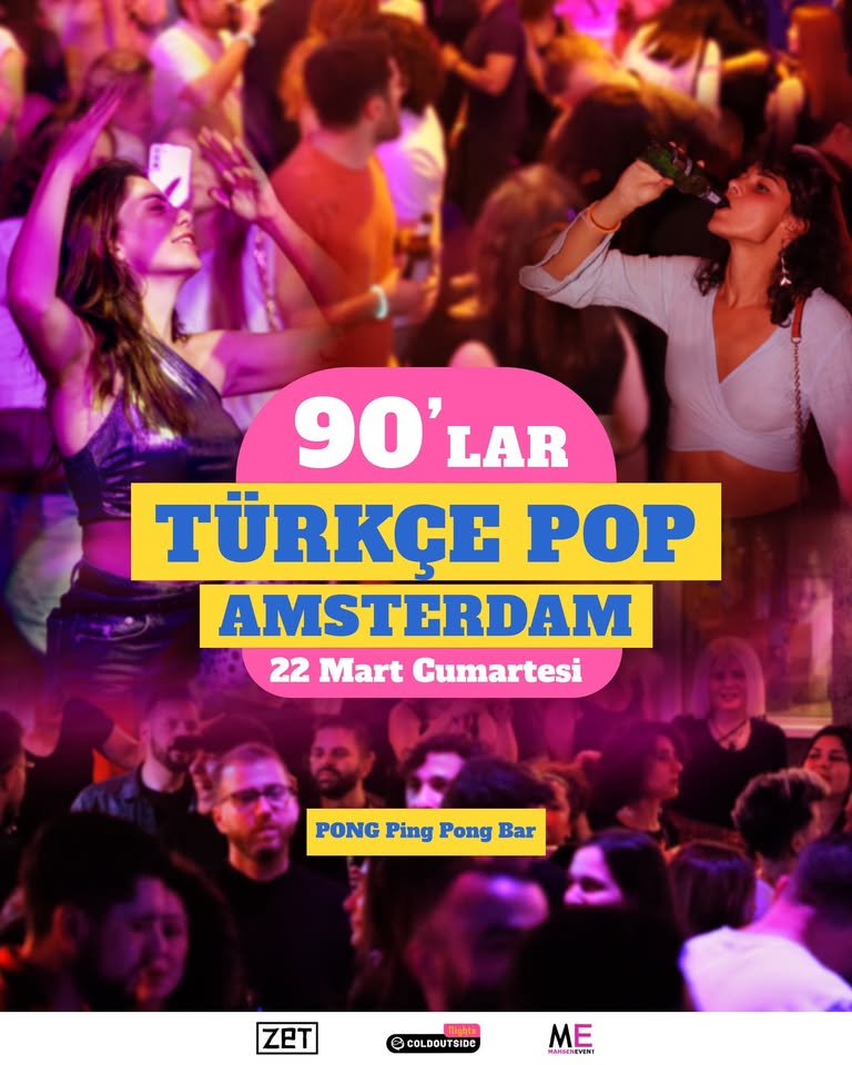 90’lar Türkçe Pop Amsterdam (Pong Bar)