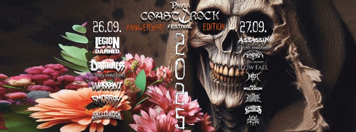 Pauls Coastrock Festival 2025 - Anniversary Edition