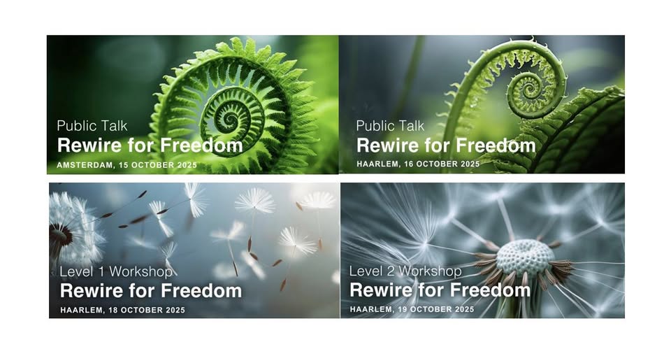 15 -20 Oct. Various events Vernon Frost, esoteric teacher (South-Africa) in Haarlem en Amsterdam