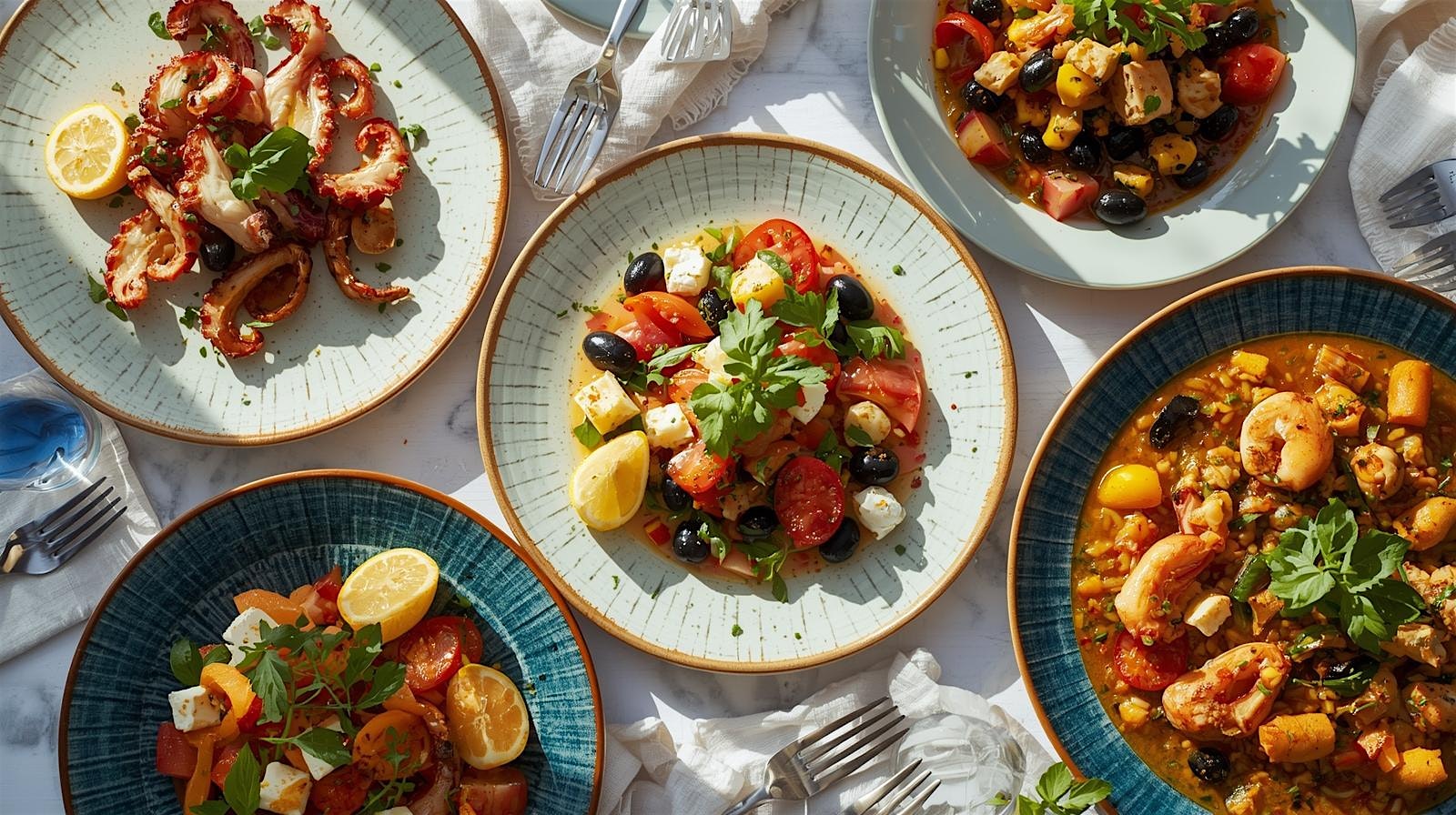 Mediterrane Spitzenküche