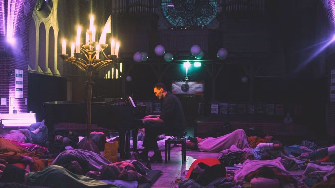🎹 Lie-down concert with pianist Koen Visser 🌟 - Ticket needed -