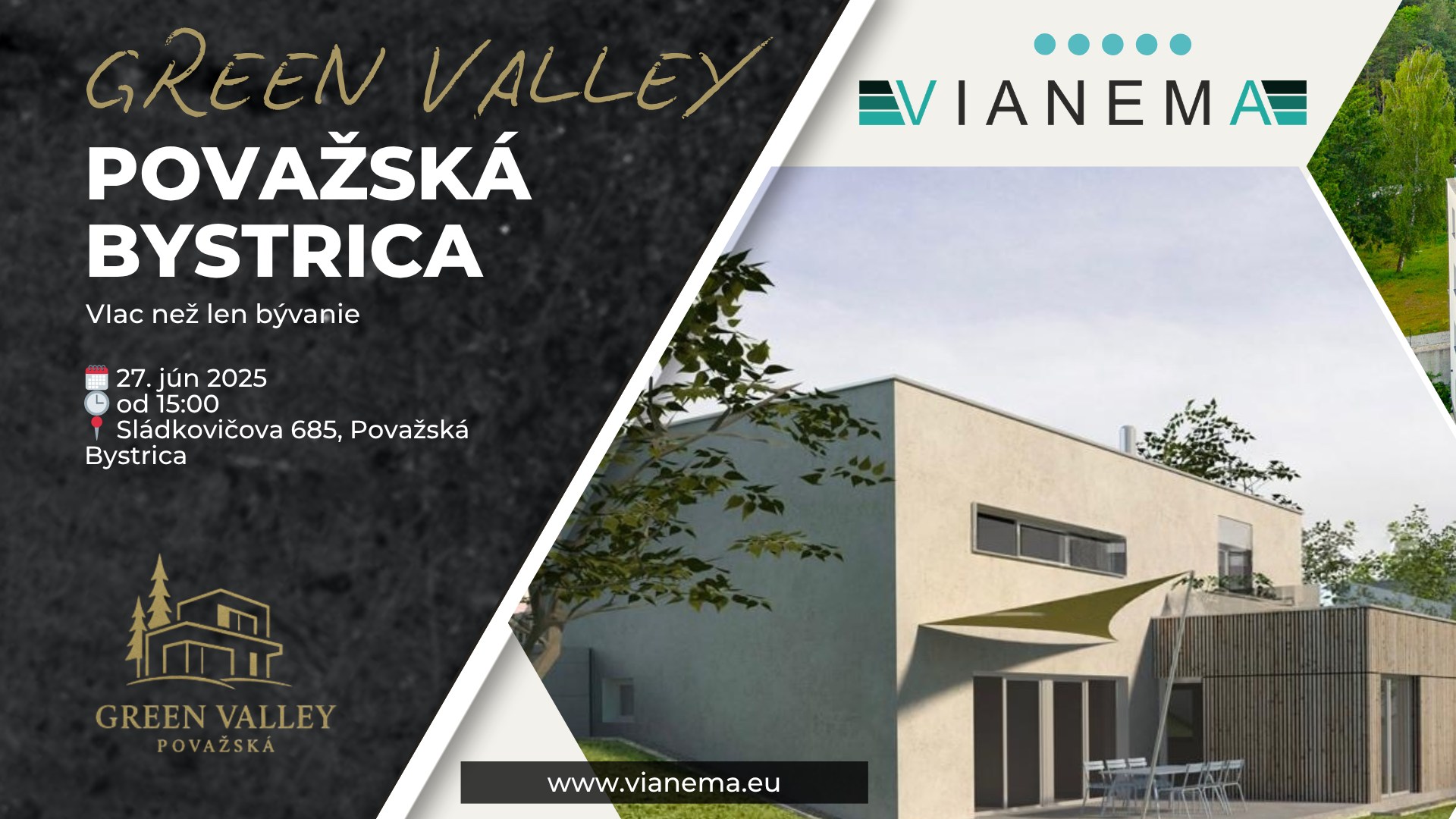 Deň otvorených dverí rezidenčného projektu Green Valley Považská Bystrica