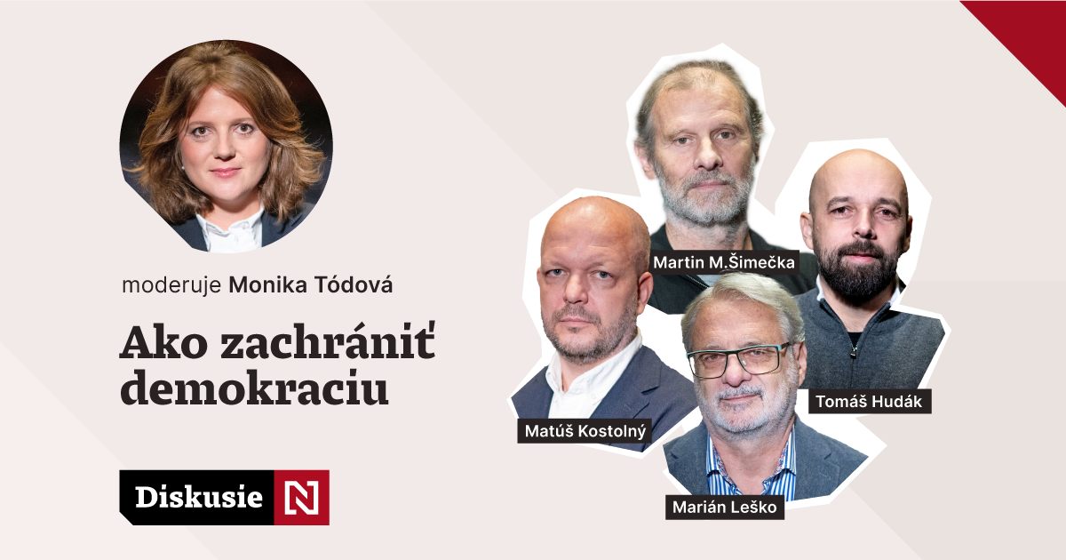 Leško, Šimečka, Kostolný, Hudák: Ako zachrániť demokraciu