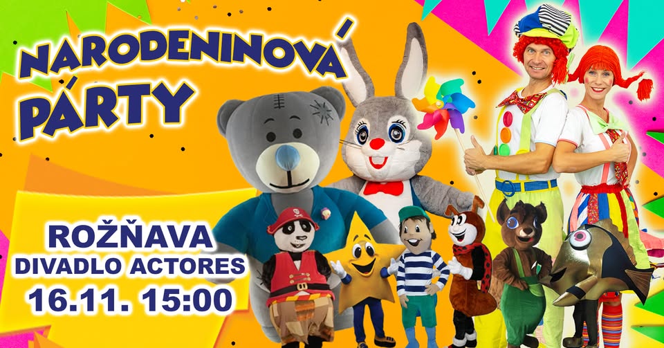 TÁRAJKO A POPLETAJKA - NARODENINOVÁ PÁRTY ROŽŇAVA