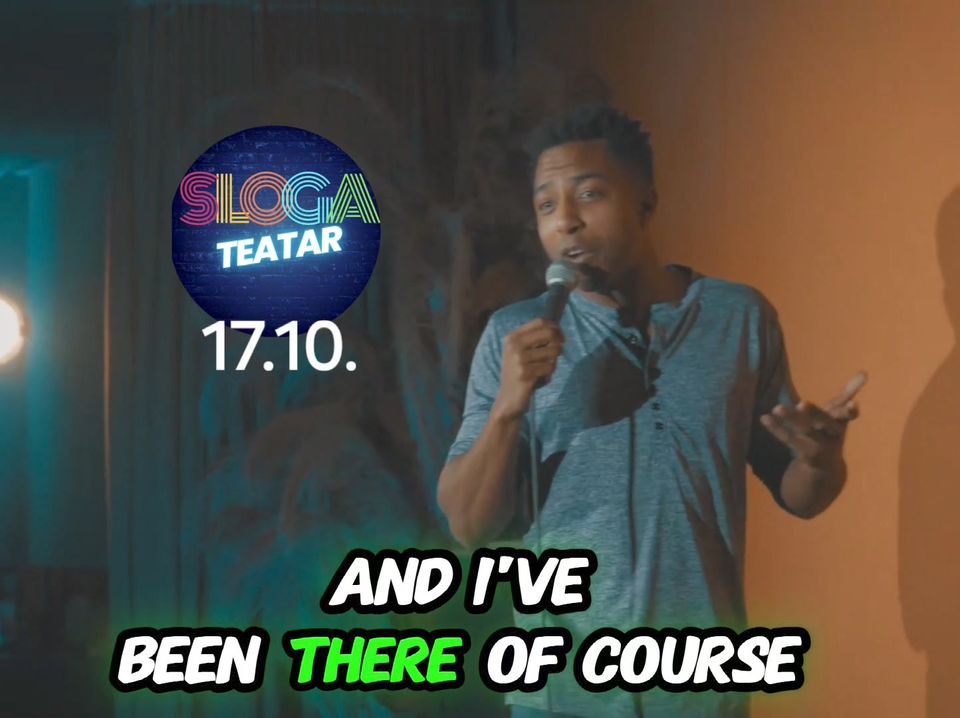 SLOGA Teatar: JOHN McCOMBS (Chicago, USA) STAND UP