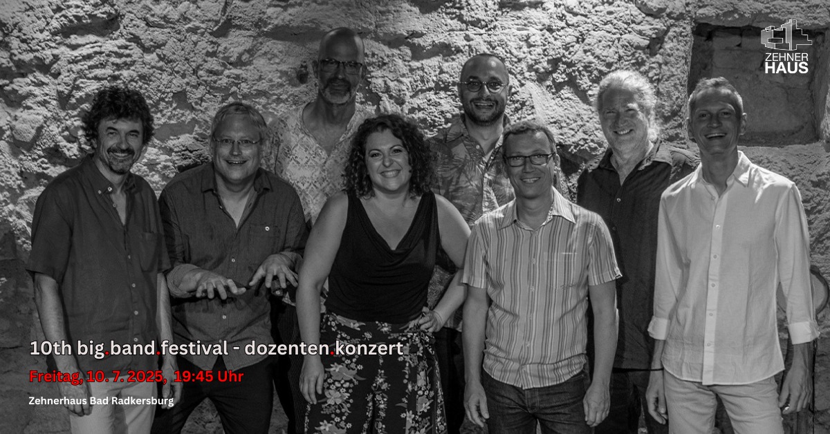 10th Big.band.festival - dozenten.konzert