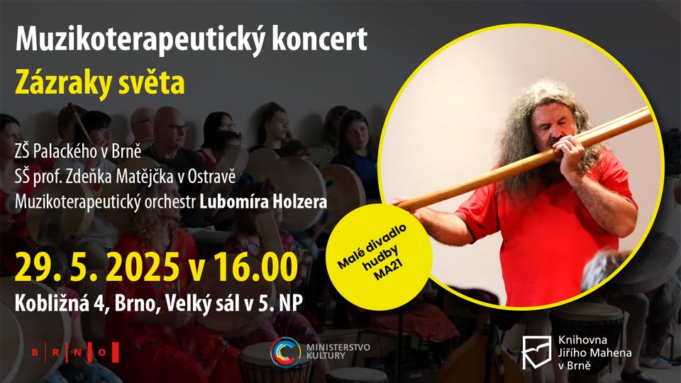 Muzikoterapeutický koncert Zázraky světa