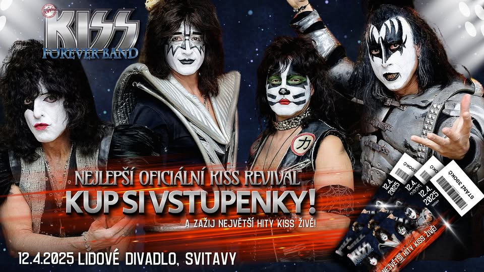 KISS FOREVER BAND - oficiální revival legendární kapely KISS (support: ReGen)