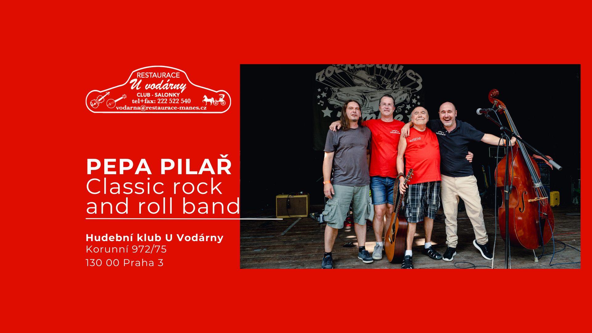 PEPA PILAŘ Classic Rock and Roll Band