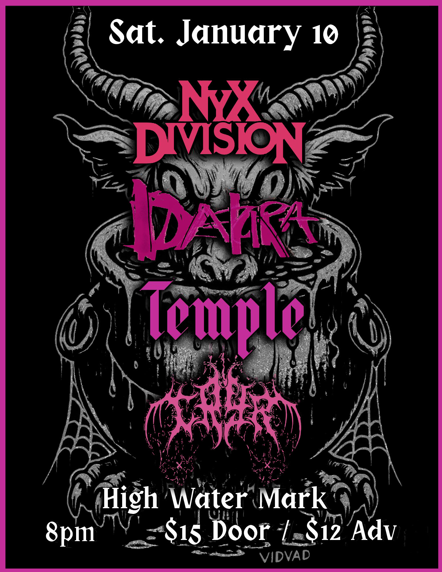 Nyx Division // DATURA // Temple // Cryr