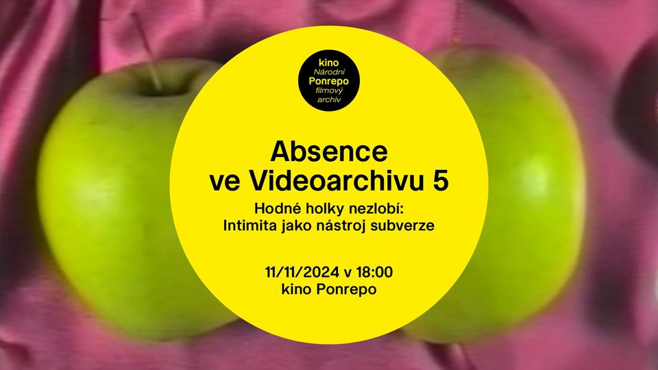 Absence ve Videoarchivu 5 / Hodné holky nezlobí: Intimita jako nástroj subverze