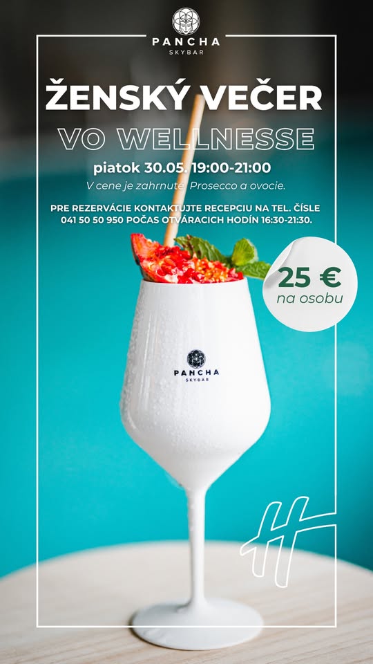 ŽENSKÝ WELLNESS 🧖🏻‍♀️🍸