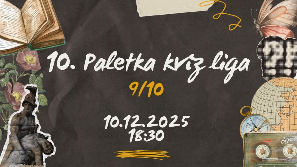 10. Paletka kvíz liga - 9/10