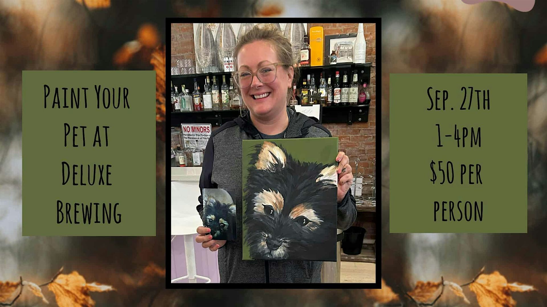Your Pet class at Deluxe Brewing in Albany, OR