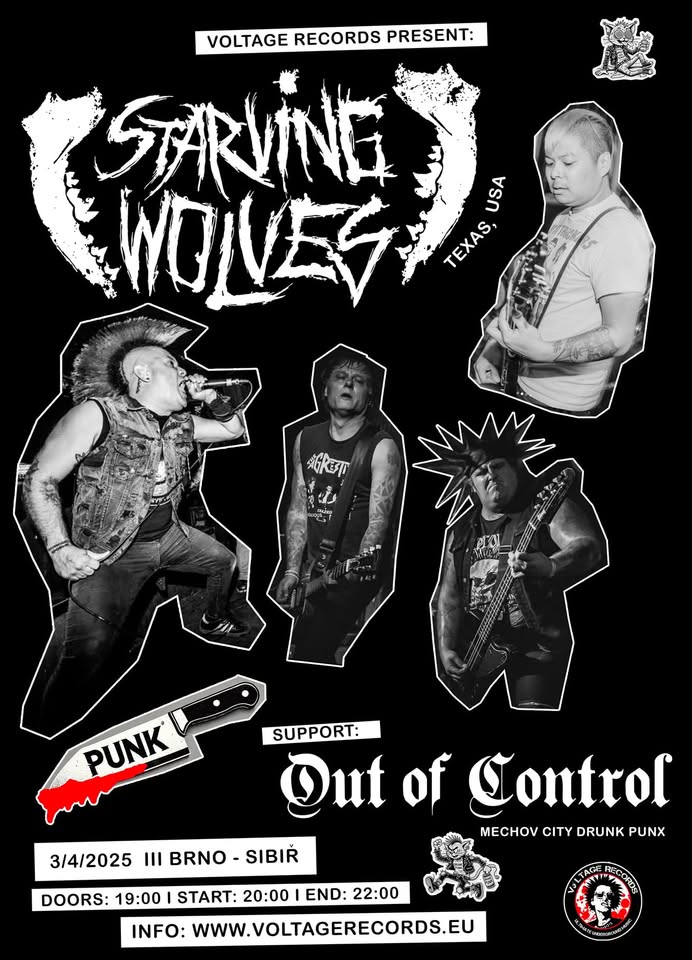 Starving Wolves (USA) // Out of Control
