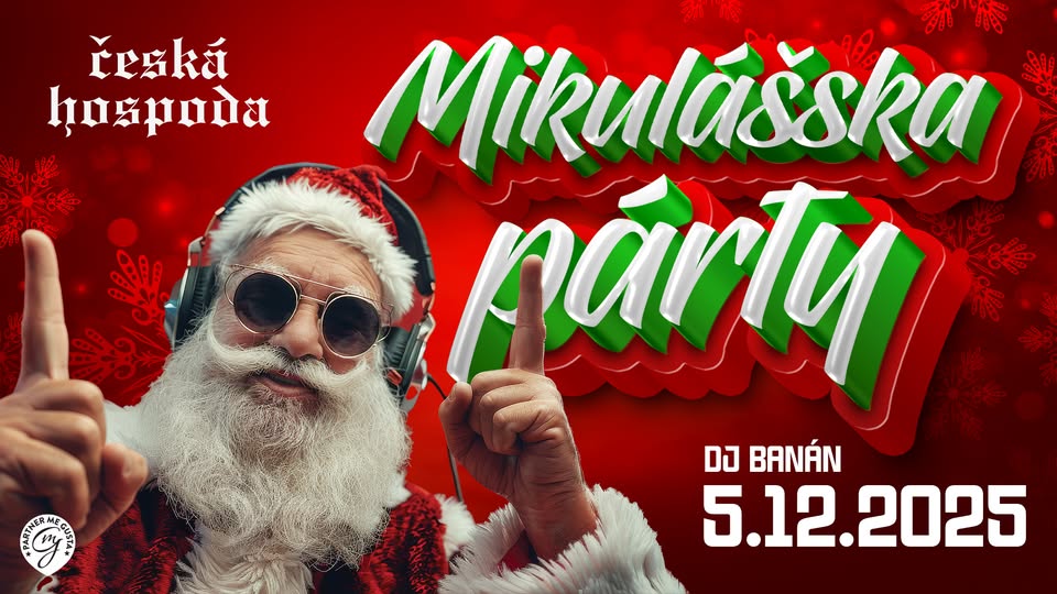 MIKULÁŠSKA PÁRTY v Českej hospode 5-12-2025