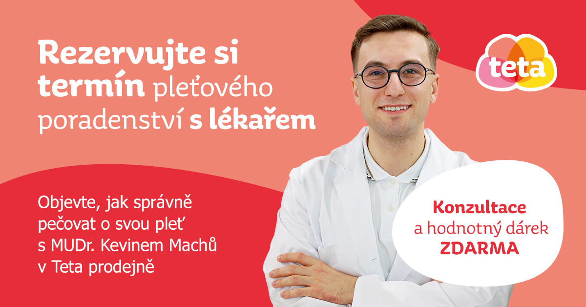 Poradenství péče o pleť v Teta drogerii po celé ČR