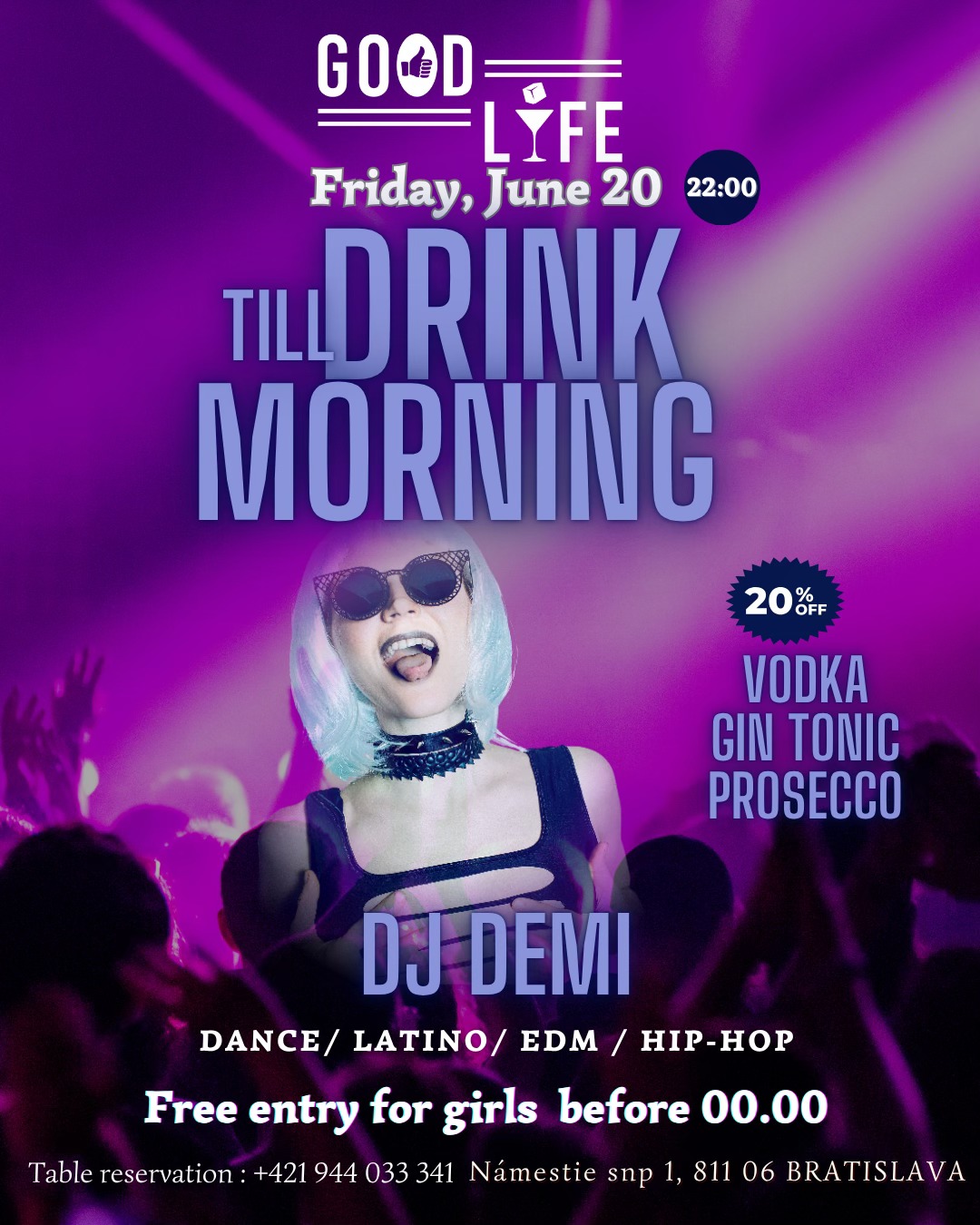 🍸 Till Drink Morning